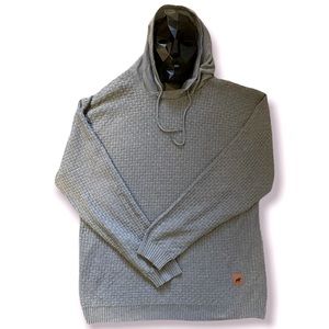 Woven Light Gray Hoodie